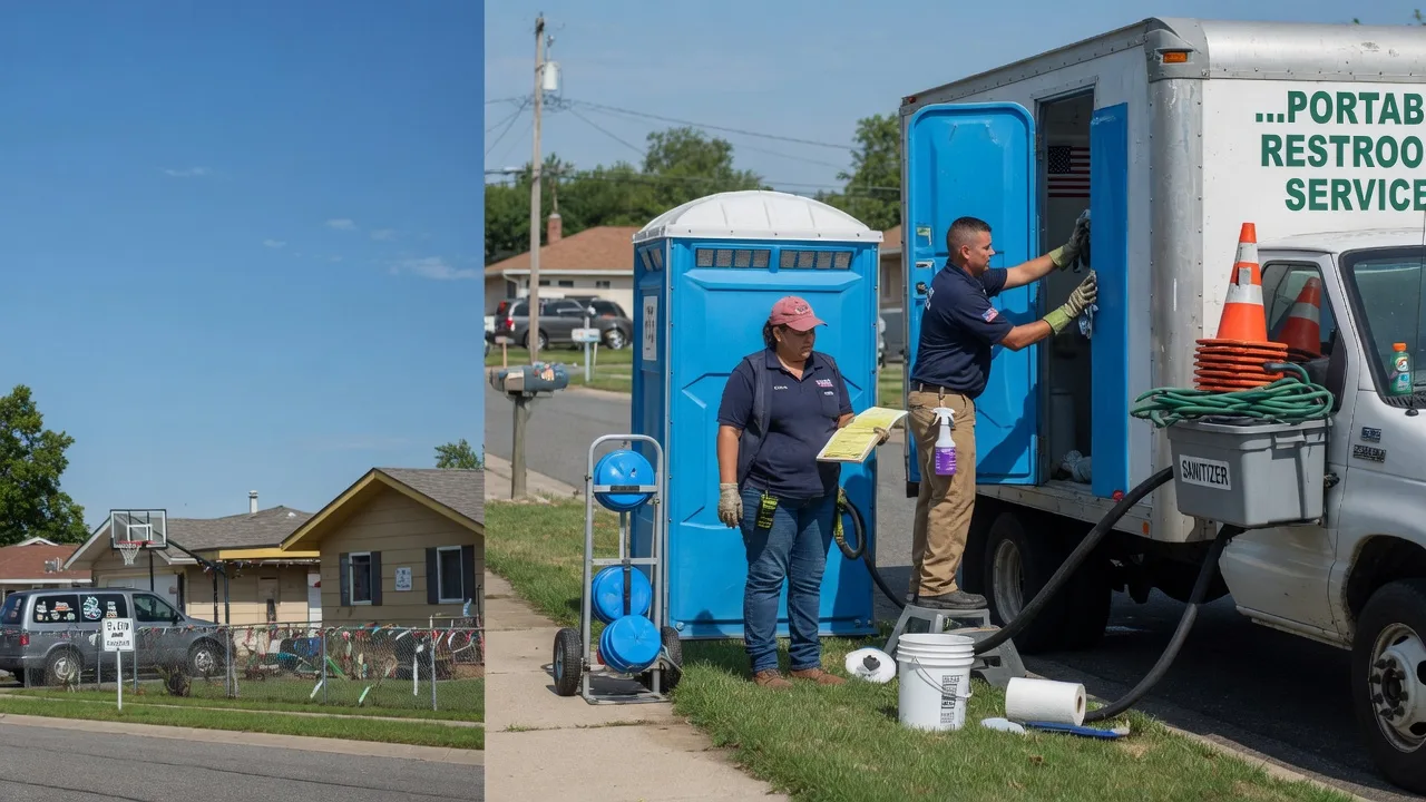 Portable Toilet Rental in Clarksville, IN near me